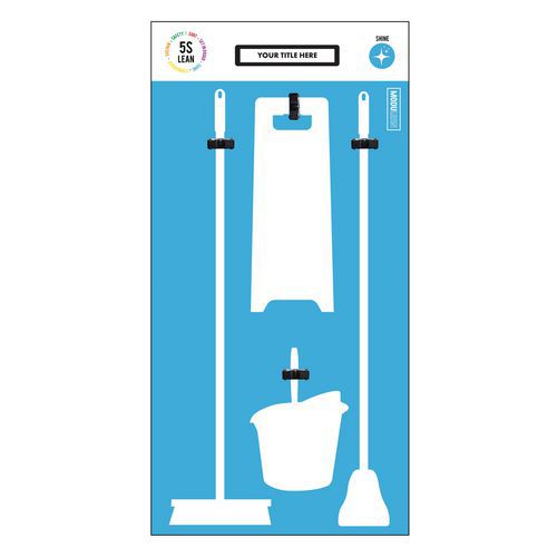 Modulean - Planche De Nettoyage Xl - Bleu