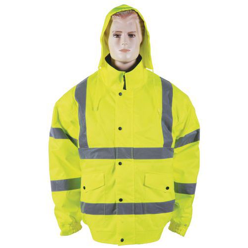 Blouson Haute Visibilité Jaune Taille Xxl