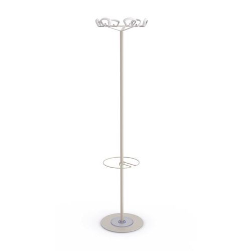 Portemanteau Kobé Pp 160 Cm Sable/ Blanc
