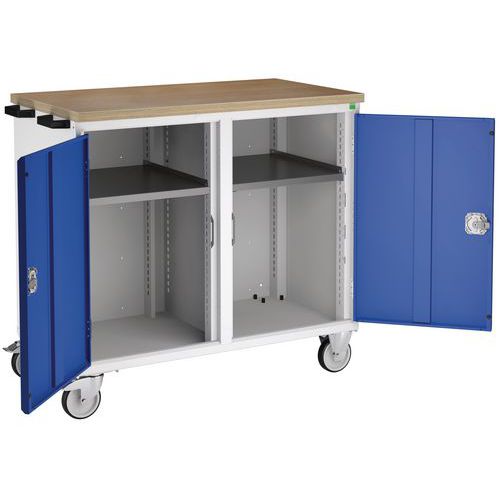 Bott 1 Ã‰tabli Mobile Bott Avec Portes Et Tiroirs