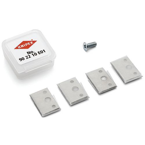 Jeu De 8 Lames De Rechange Pour Coupe-tubes Knipex Bix