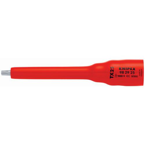 Douille 3/8 Torx® Tx25 123 Mm 3/8 Isolée 1000v