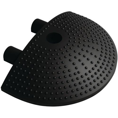 Embout Noir Pour Ralentisseur 10 Km/h - 20t Noir - Manutan