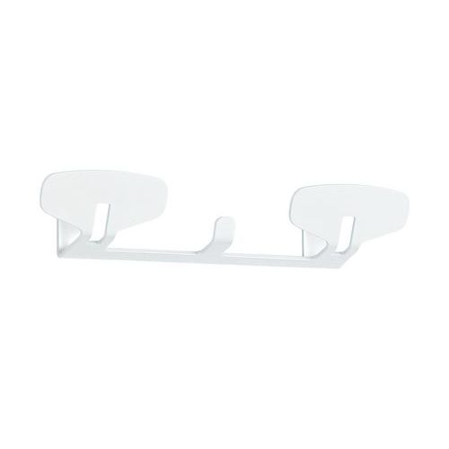 Portemanteau Mural L273 H60 P54 Mm Blanc