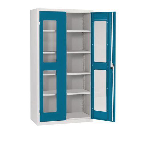 Armoire Haute P. Transp P 620 X H 1980 Gris/bleu