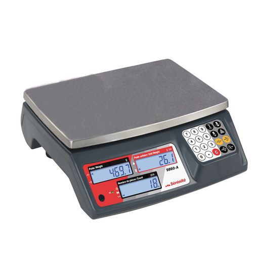 Balance Compteuse Compact 3kg+certificat Cofrac