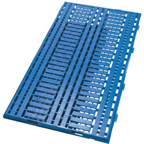 Caillebotis En Tapis Bleu L:120 Cm Largeur:60 Cm