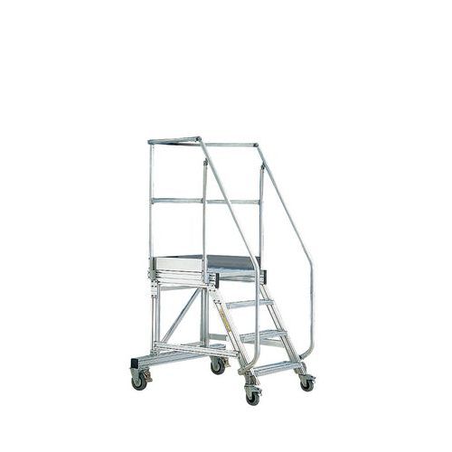 Plateforme Mobile 13marches 600mm. Incli 45 Â°