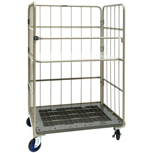 Roll Conteneur Emboîtable Polypropylène 1100x800 Mm - Force 500 Kg