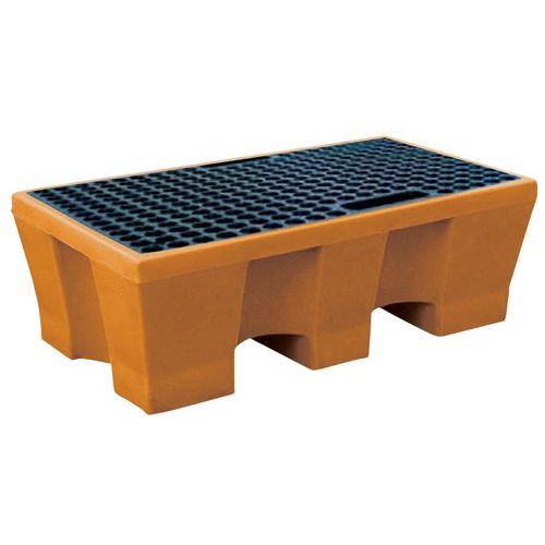 Palette 2 Fûts Caillebotis Pe