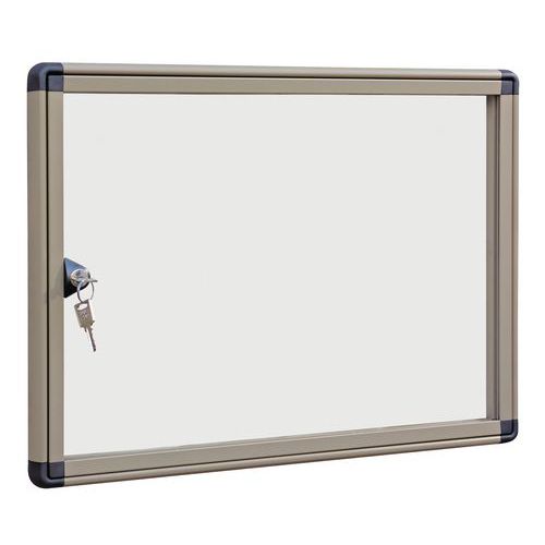 Mini Vitrine D'affichage Extérieur Alcor Gris Format A4 2 Feuilles