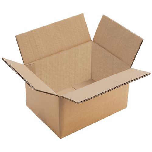 Caisse Carton Double Cannelure - 400x400x400 - Manutan