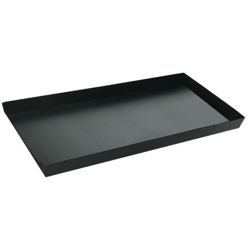 Lot De 5 Bacs Noirs 970x360x80 Mm