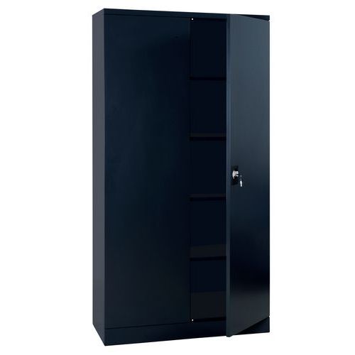 Armoire A Monter Pt Bat - H1950xp423xl120 - 0 Anthrac+4tab