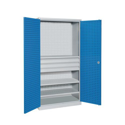 Armoire D’atelier à Tiroirs Nb Tir.:3 Acier