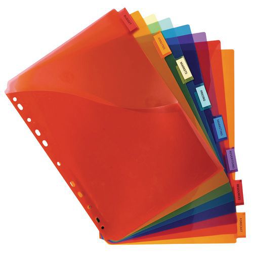 DOHE Classeur souple 40 pochettes 80 microns Orange 