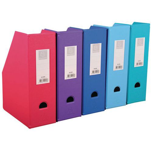 Porte-revues Pvc Dos 100mm (par Lot De 10 Pièces)