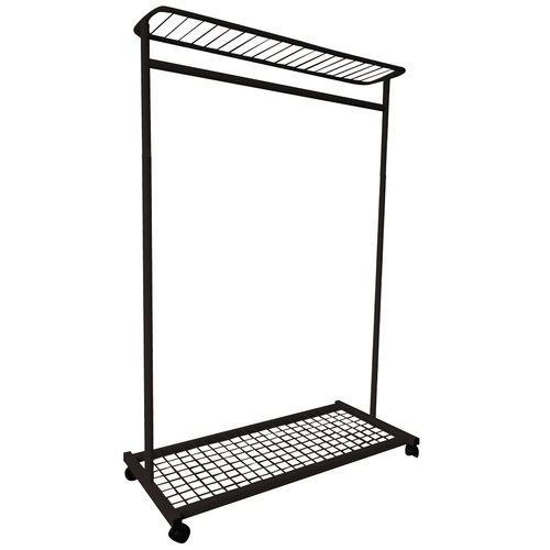 Penderie Mobile Smart L110 H162 P51cm Noir