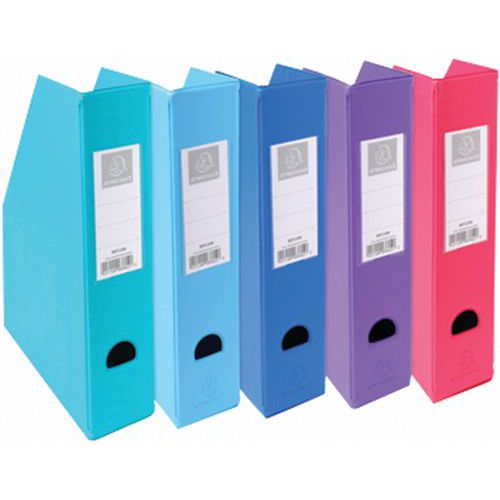 Porte-revues Pvc Dos 70mm (par Lot De 10 Pièces)