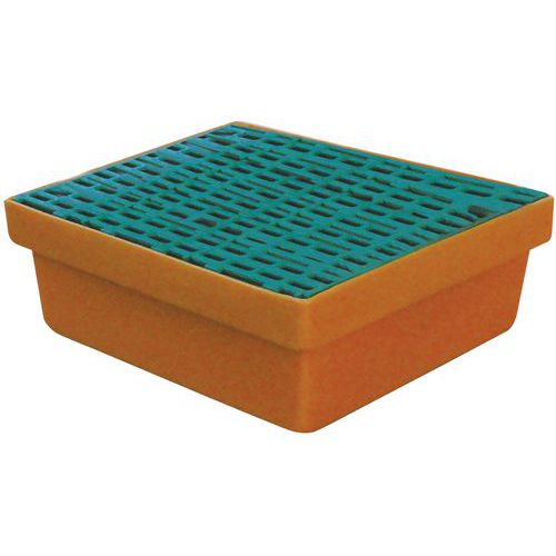 Bac De Rétention Plastique 10l Avec Caillebotis