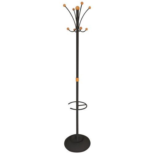 Portemanteau Cali Noir H178 Cm Noir