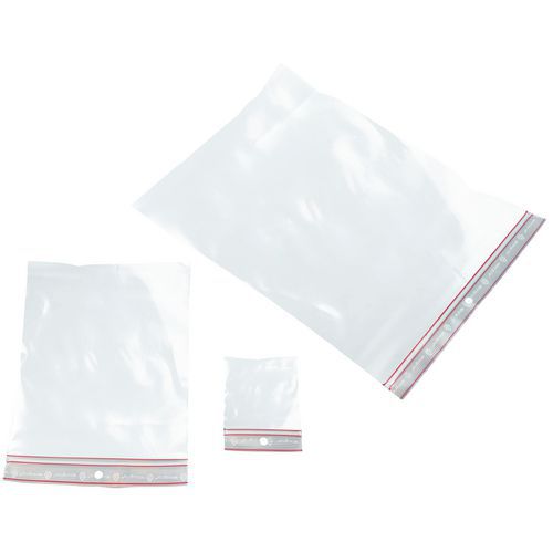 Sachet plastique Minigrip - 100 µm - Standard - Manutan.fr