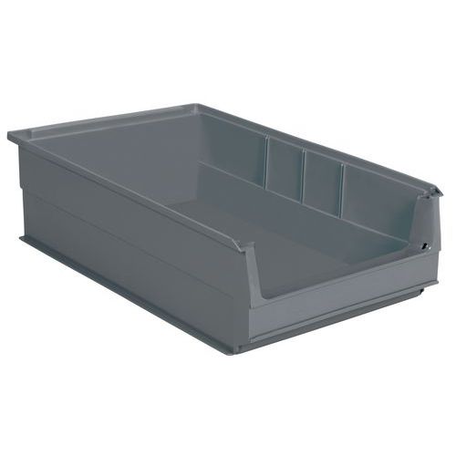 Bac Polyethylene 9l Gris