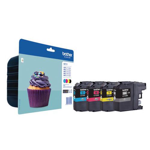 Cartouche D'encre - Lc-123 - Cmjn - Brother