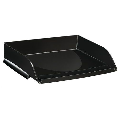 Corbeilles A Courrier A L'italienne Noir