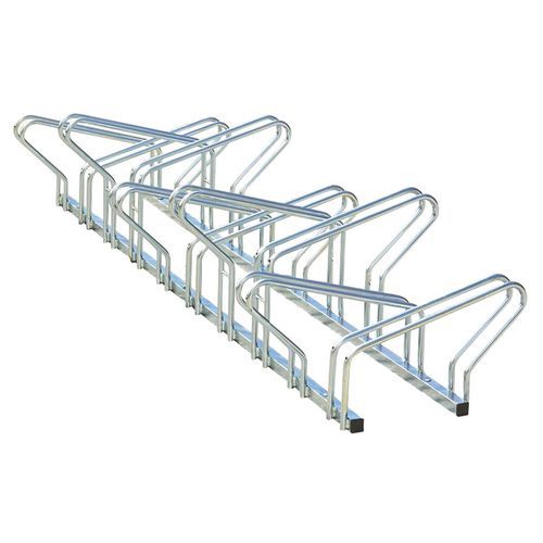 Support Cycles Ratelier 10 Places Face à Face