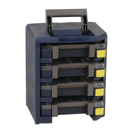 Caisson Ã‰quipé De 4 Mallettes Boxxser 55 4x4-9