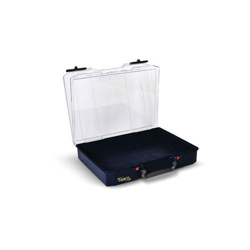 Raaco - Mallette CarryLite 80 Vide - Bleu - 413x330x81mm - Polypropylène/Polycarbonate - Charge 13kg