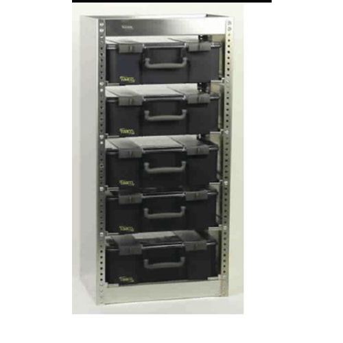 Rayonnage Livré Avec 5 Carrylite 150 Monté