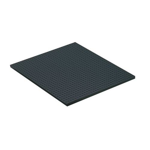 Plaque Antivibratoire Noir 450x450x8