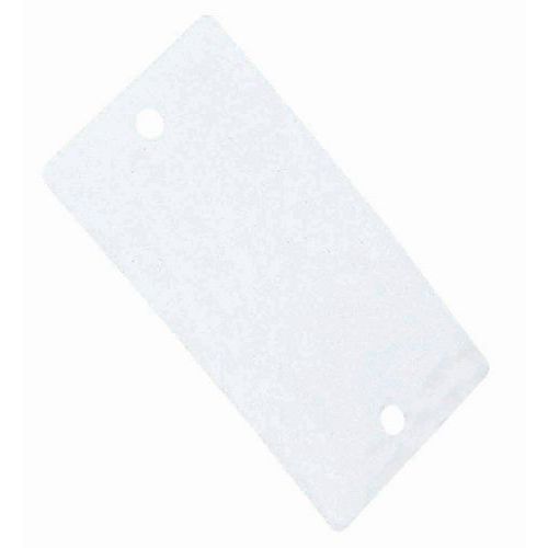 Étiquettes de marquage métal 80x45 mm - Blanc - Rouleau de 1000 - Idéal pour gros volumes