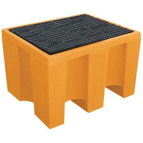 Palette 1 Fût Caillebotis Pe