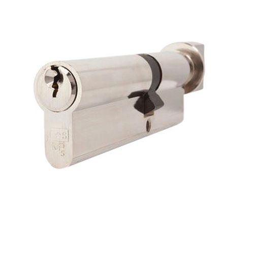 Cylindre Varié à Bouton Européen 30x30mm Nickel
