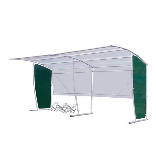 Abri Velos Suivant+ratelier 6 Velos