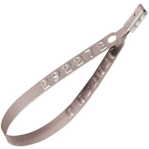 Scellé Feuillard Mat.:acier L Ht:195