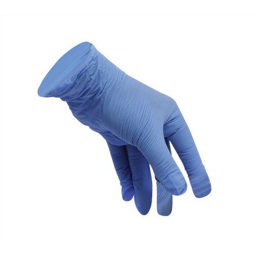 Gants Nitrile Bleu Taille L