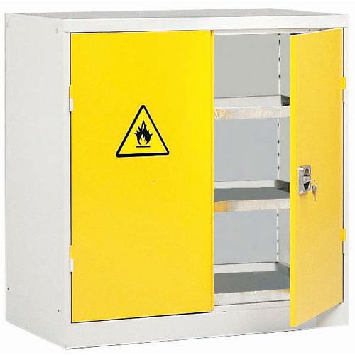 Armoire Stockage 1000x540x1020 Mm + 3 Tablettes De Rétention