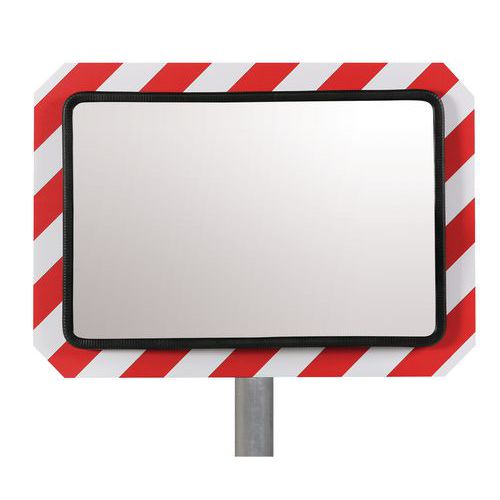 Miroir Securite Polycarbonate Dim. Refl. 400x 600 Mm