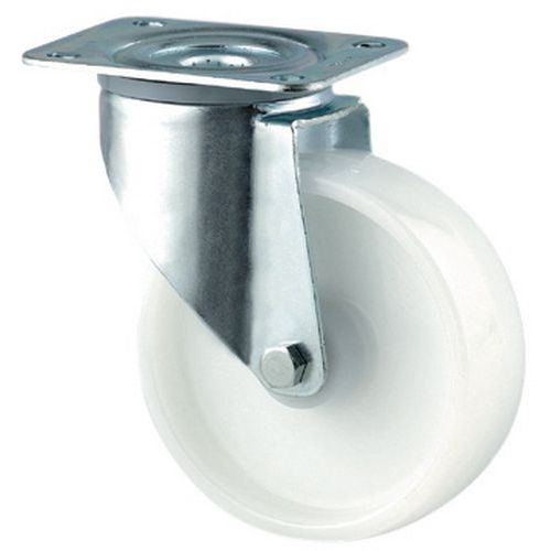 Roulette Pivotante En Nylon Force:275 Kg H Ht:155 Mm