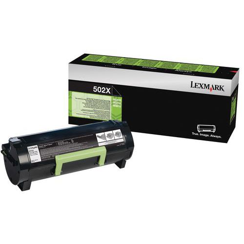 Toner - 502 - Noir - 10000 Pages - Lexmark