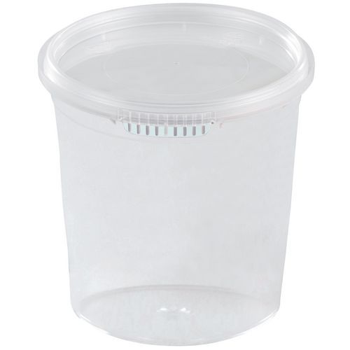 Lot de 320 - Pot Alimentaire Conique Pet Cristal 155ml