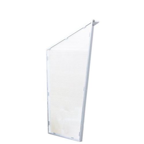 Bardage Lateral Simple Face Gauche Toiture Inclinee