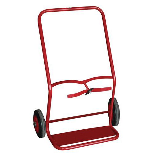 Diable En Acier Porte-bouteilles 100 Kg - Roue Caoutchouc