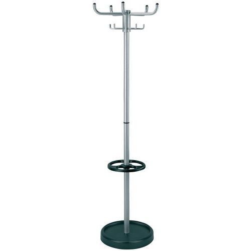 Portemanteau Sur Pied Argent Type:larco H:180 Cm
