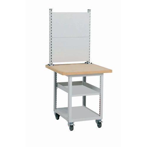 Poste Qualite Plateau Stratif Ie 750x750x1700