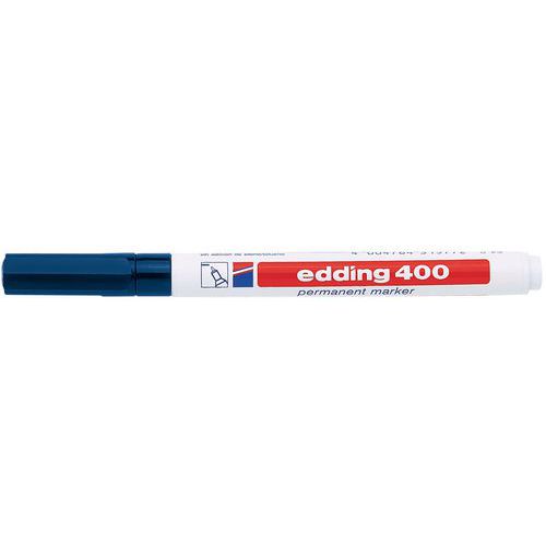 Marqueur Edding 400 Bleu - Trait Largeur:1 Mm